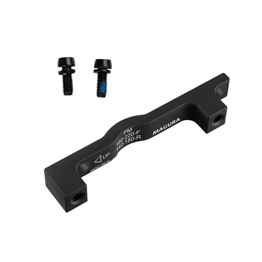 Adapter zacisku przedniego / tylnego PM / PM MAGURA QM45 Disc 180/220 mm (+40 mm) czarny