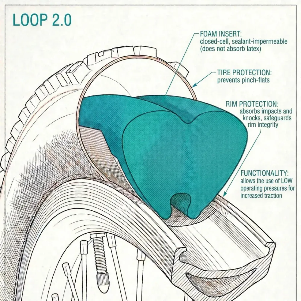 Wkładki Tubeless Switch Loop Strong 2.0