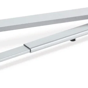 GEZE Łącznik ECturn srebrny Głębokość oścież 0-100 mm ( 3000255330 )