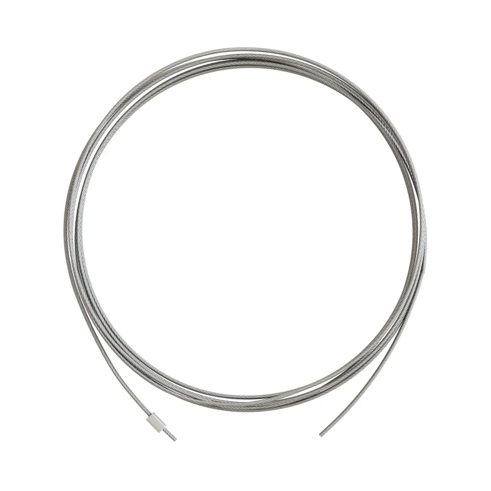 Kabel cięgno stalowy 3-metrowy z kulką blokującą do zawieszeń – Ø 1,5 mm (obciążenie 25 kg)