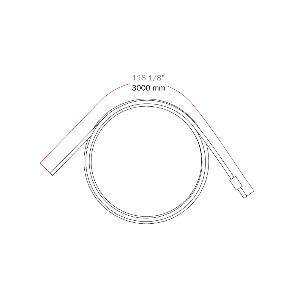 Kabel cięgno stalowy 3-metrowy z kulką blokującą do zawieszeń – Ø 1,5 mm (obciążenie 25 kg)