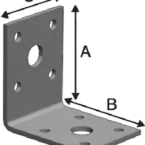 SIMPSON STRONG TIE złącze kątowe FLVW40/100 FLVW40/100 53x53mm ( 3000257534 )