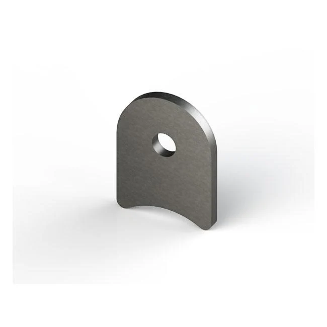 Stalowa zakładka montażowa 3 mm W:25,4 mm L:33 mm Otwór:1/4" (6,35 mm)