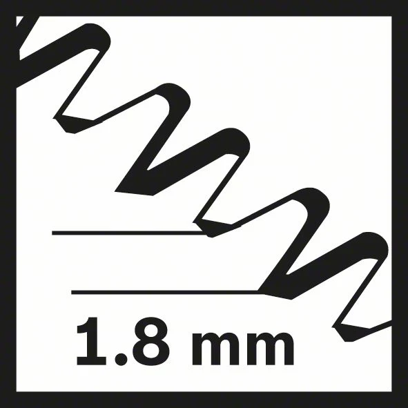 Brzeszczot do cięcia wgłębnego BOSCH AII 65 BSPB Szerokość 65 mm Głębokość cięcia wgłębnego 40 mm ( 8000346260 )