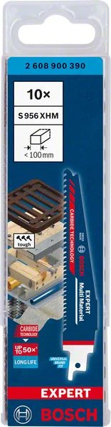 Brzeszczot do piły szablastej BOSCH Expert do wielu materiałów długość 150 mm szerokość 25 mm ( 4000837469 )