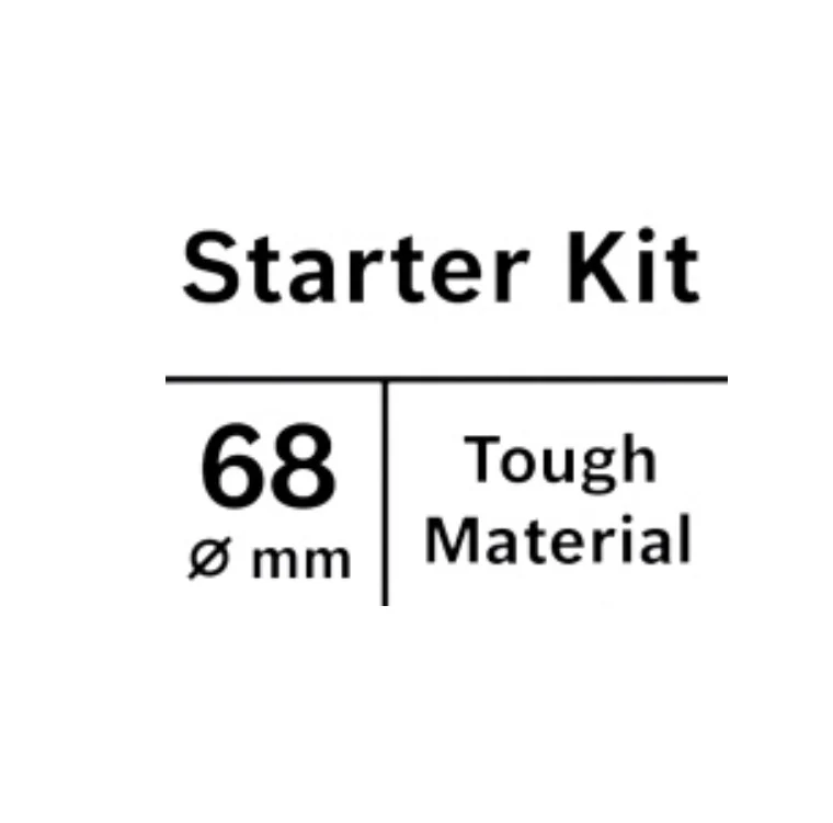 Bosch EXPERT Zestaw przystawek do otwornic do twardych materiałów 68 x 60 mm z węglików spiekanych ( 2608900450 ) Uniwersa...