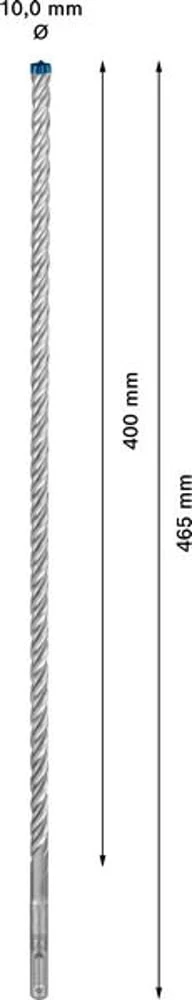 Wiertarka udarowa BOSCH Expert SDS-7X Ø 10,0 mm długość robocza 400 mm długość robocza 465 mm ( 4000909947 )
