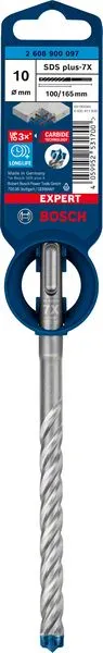 Wiertarka udarowa BOSCH Expert SDS-7X Ø 10,0 mm długość robocza 100 mm długość 165 mm ( 4000909942 )