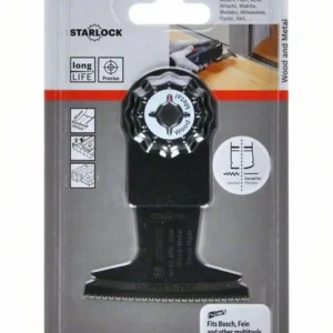 Brzeszczot do cięcia wgłębnego BOSCH AII 65 APB Szerokość 65 mm Głębokość cięcia wgłębnego 40 mm ( 4000908733 )