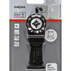 Brzeszczot do cięcia wgłębnego BOSCH AIZ 32 APB Szerokość 32 mm Głębokość cięcia wgłębnego 50 mm ( 4000908708 )