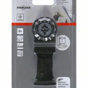 Brzeszczot do cięcia wgłębnego BOSCH AIZ 32 EPC Szerokość 32 mm Głębokość cięcia wgłębnego 50 mm ( 4000908710 )