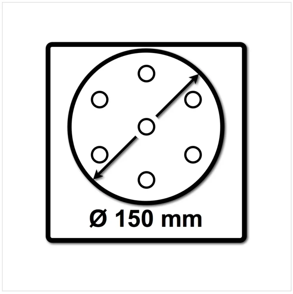 Festool Garnet STF D150/48 P40 GR/50 Tarcze szlifierskie 150 mm 50 sztuk ( 575160 )