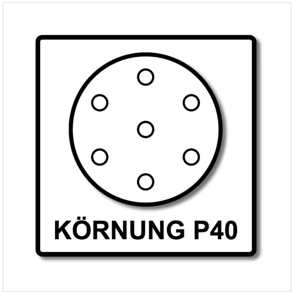 Festool Garnet STF D150/48 P40 GR/50 Tarcze szlifierskie 150 mm 50 sztuk ( 575160 )