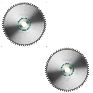 2x Festool specjalna tarcza pilarska TF68 aluminium tworzywo sztuczne 260 x 2,4 x 30 mm ( 494607 ) 260 mm 68 zębów do KS 8...