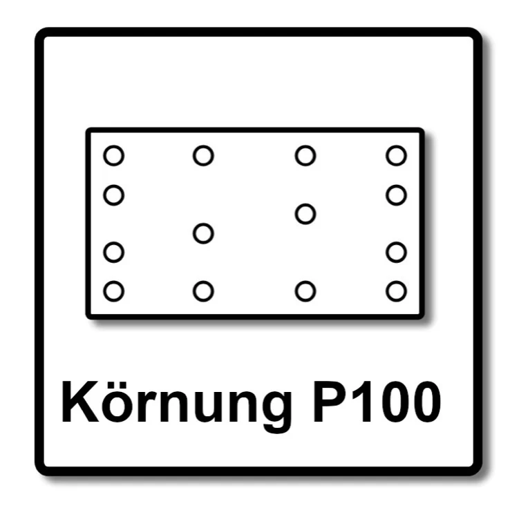 Festool STF 80x133 listwy szlifierskie granat P100 80 x 133 mm 100 szt. ( 499628 ) do Rutscher RTS 400, RTSC 400, RS 400,...