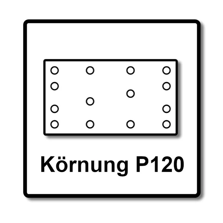 Festool STF 80x133 RU2/50 listwy szlifierskie Rubin 2 P120 80 x 133 mm 50 szt. ( 499050 ) do Rutscher RTS 400, RTSC 400, R...