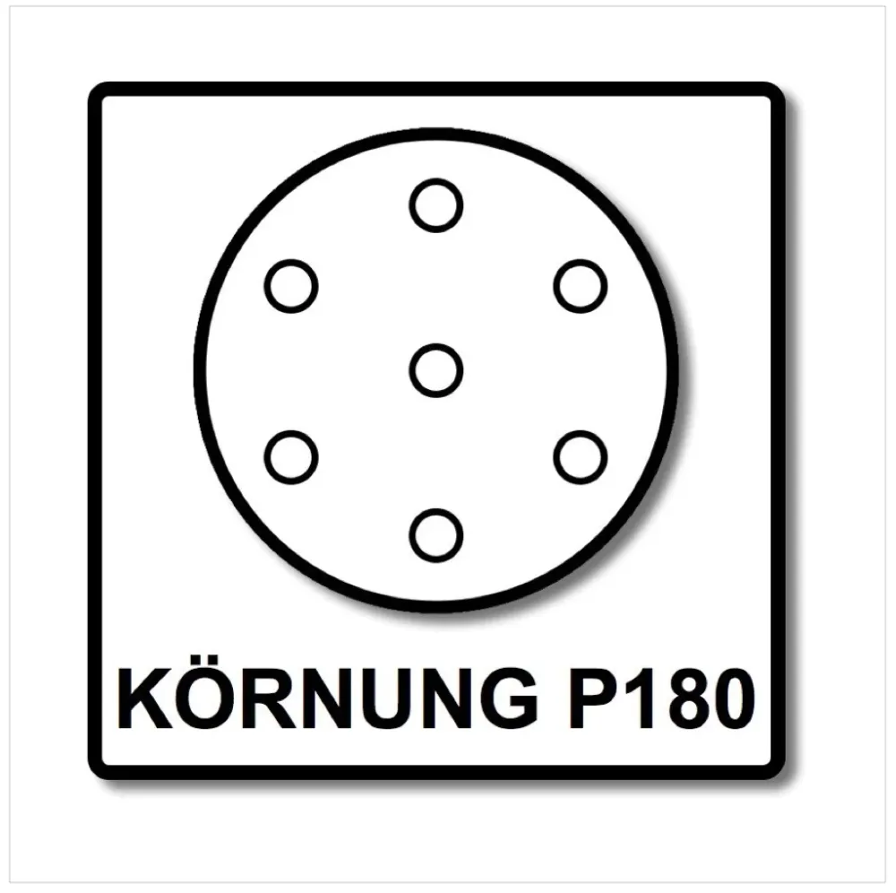 Festool STF D150/16 Tarcze szlifierskie 150 mm granat P180 GR / 100 sztuk ( 496981 )