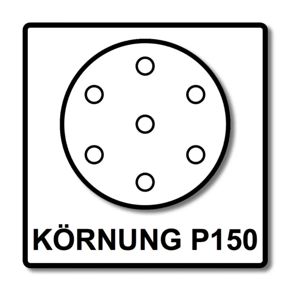 Festool STF D150/48 Rubin 2 RU2/50 Tarcze szlifierskie, P150, 150 mm / 50 szt. ( 575191 )