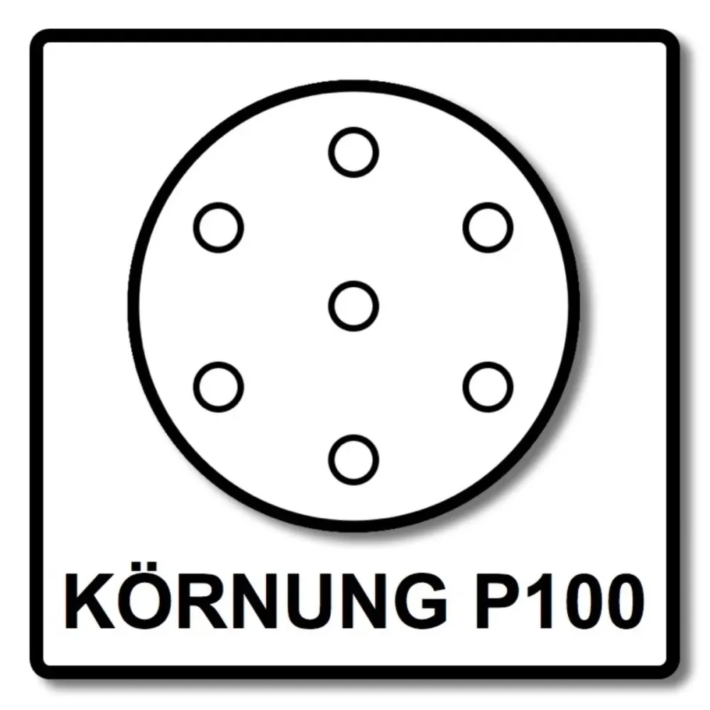 Festool STF D150/48 Tarcze szlifierskie granat P100 150 mm 100 szt. ( 575163 ) do RO 150, ES 150, ETS 150, ETS EC 150, LEX...