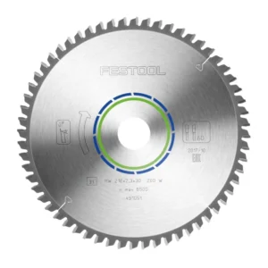 Specjalna tarcza pilarska Festool HW 216 x 30 x 2,3 mm W60 ( 491051 ) 216 mm 60 zębów