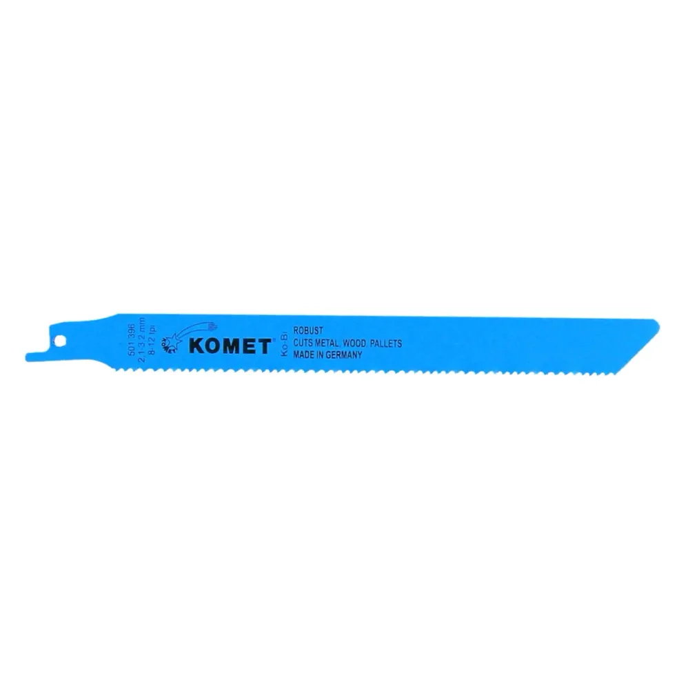 Brzeszczot do piły szablastej Komet PALLETS 200mm 8-12tpi 5 szt. ( 501.396 ) HSS-Bi-Metal Vario