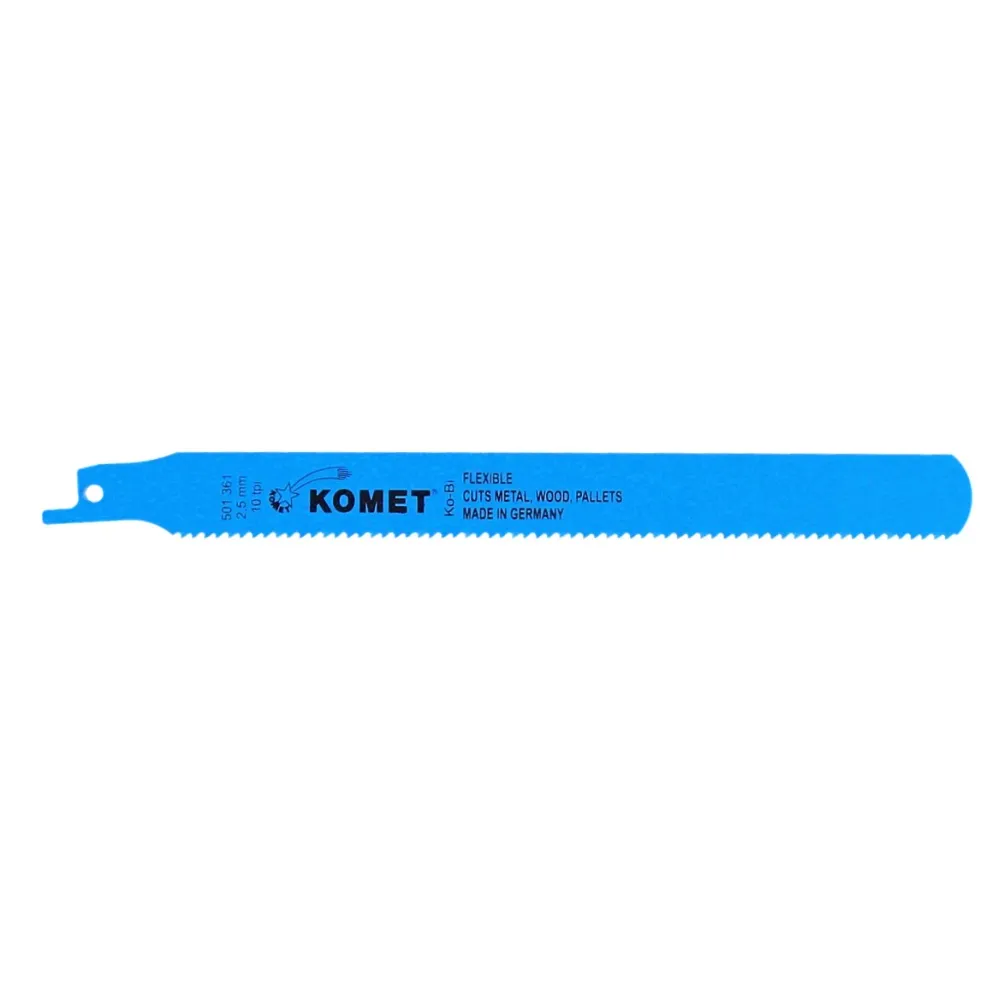 Brzeszczot do piły szablastej Komet PALLETS 200mm 10tpi 10 szt. ( 2x 501.361 ) HSS bimetal