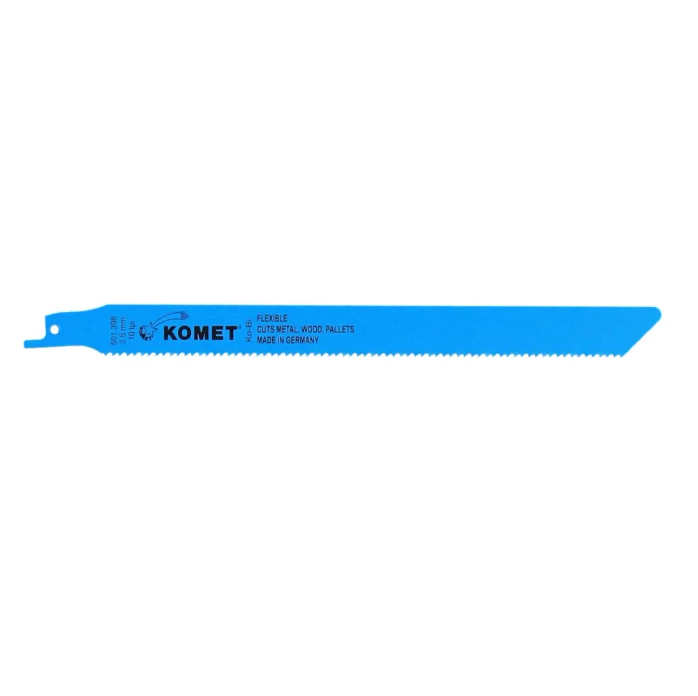Brzeszczot do piły szablastej Komet PALLETS 225mm 10-10tpi 5 szt. ( 501.398 ) HSS bimetal