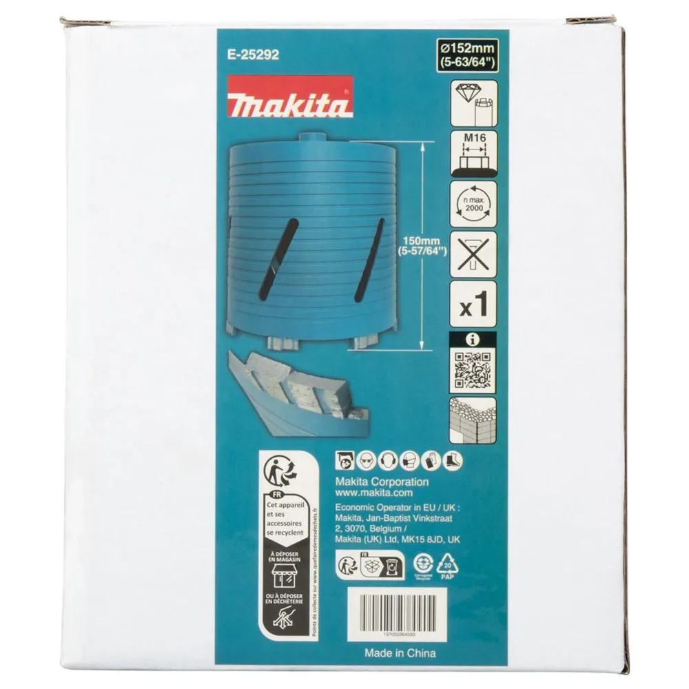 Korona diamentowa Makita E-25292 152mm M16