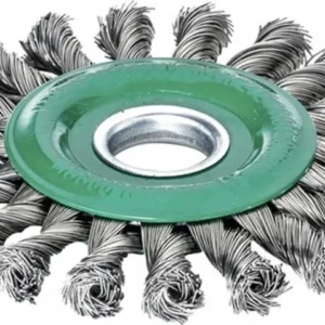Szczotka okrągł LESSMANN Ø 125 mm grubość drutu 0,5 mm ( 4000844929 )