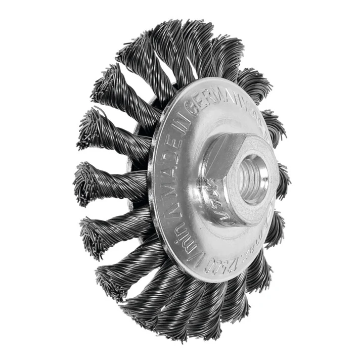 Szczotka stożkowa LESSMANN Ø 100 mm grubość drutu 0,5 mm ( 4000844922 )
