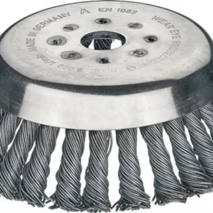 Szczotka stożkowa LESSMANN Ø 155 mm grubość drutu 0,5 mm ( 4000840961 )