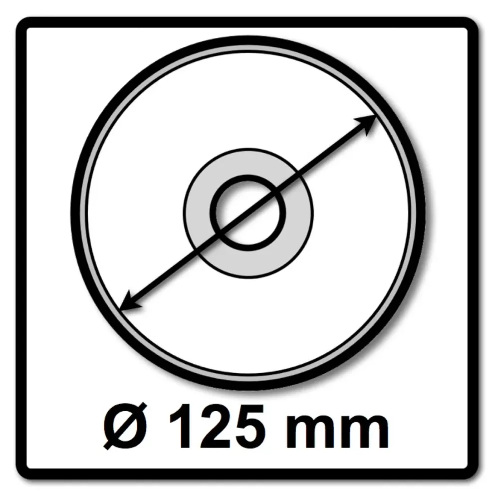 Tarcza tnąca Makita 125 x 0,8 x 22,23 mm do stali nierdzewnej INOX ( B-45733 )