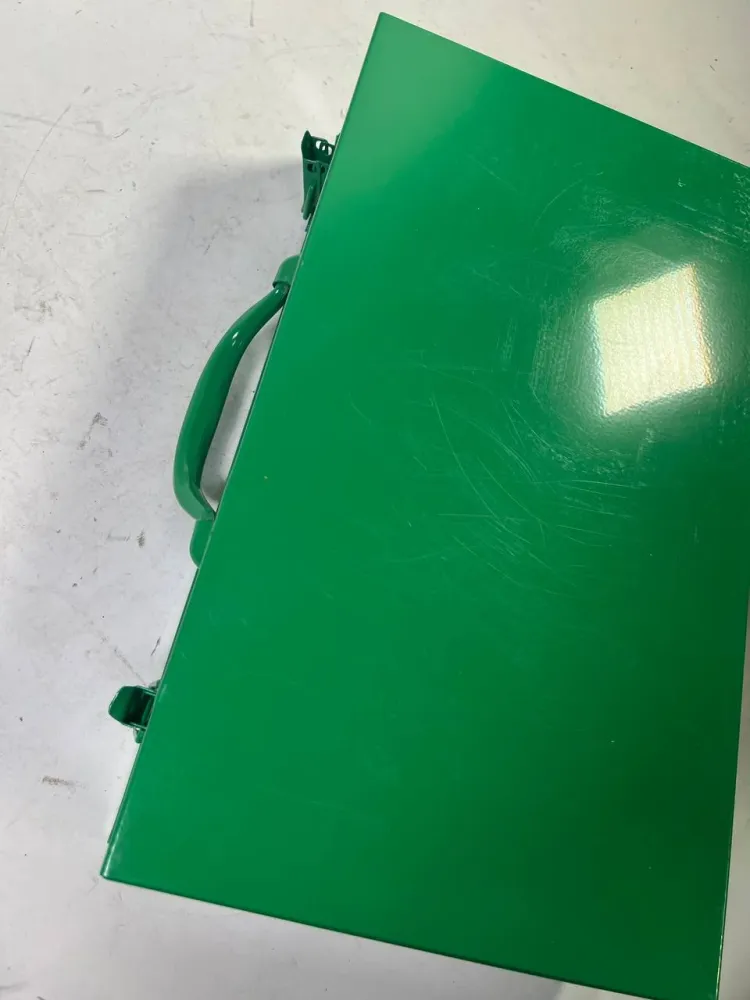 Metalowa walizka transportowa Prebena 430 x 255 x 110 mm + uniwersalna wkładka piankowa
