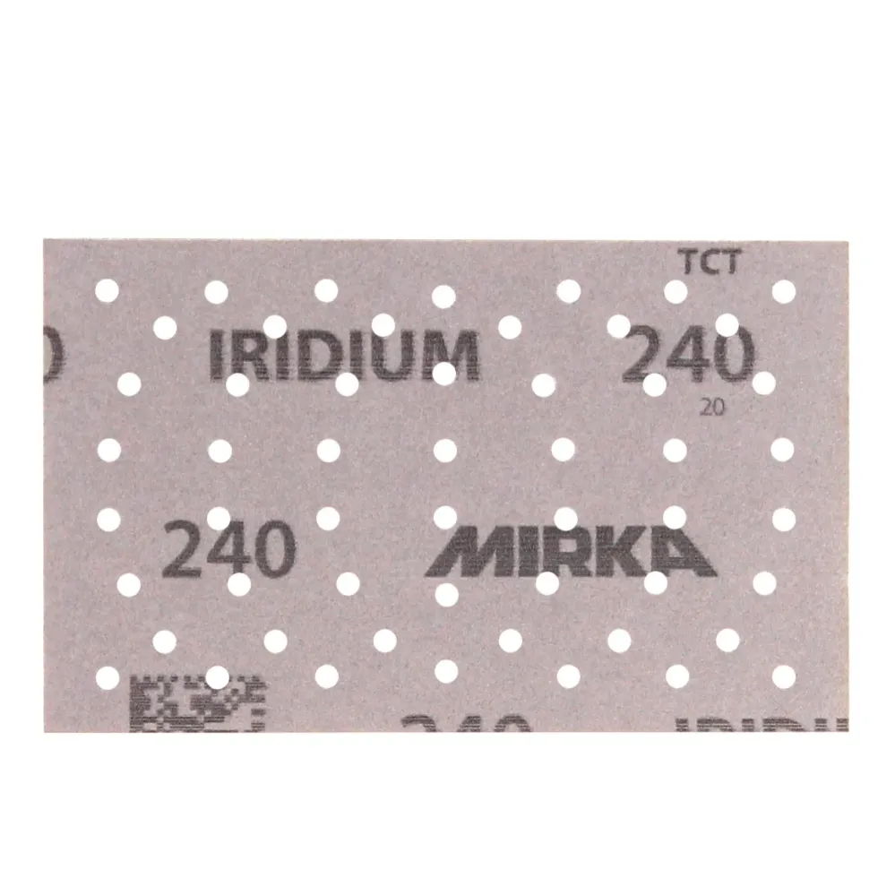 Mirka IRIDIUM listwy szlifierskie Grip 81x133mm K240, 100 szt. ( 246B109925 )