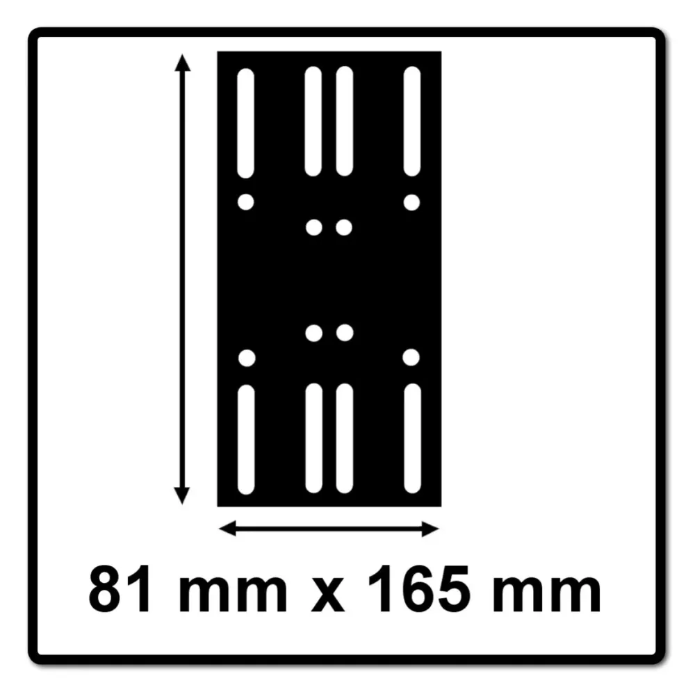Podkładka ochronna Mirka 81 x 165 mm dla DEOS 353 CV ( 8299532111 )