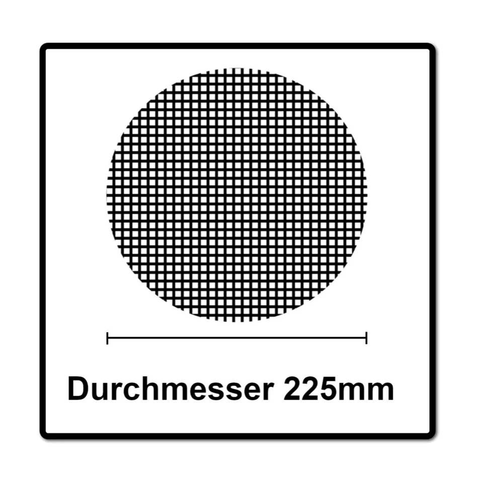 Tarcze szlifierskie Mirka ABRANET Grip 225 mm P320 25 szt. ( 5422302532 )