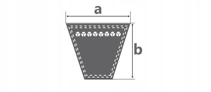 PAS KLINOWY PASEK 8 x 355/375 | 8 X 355