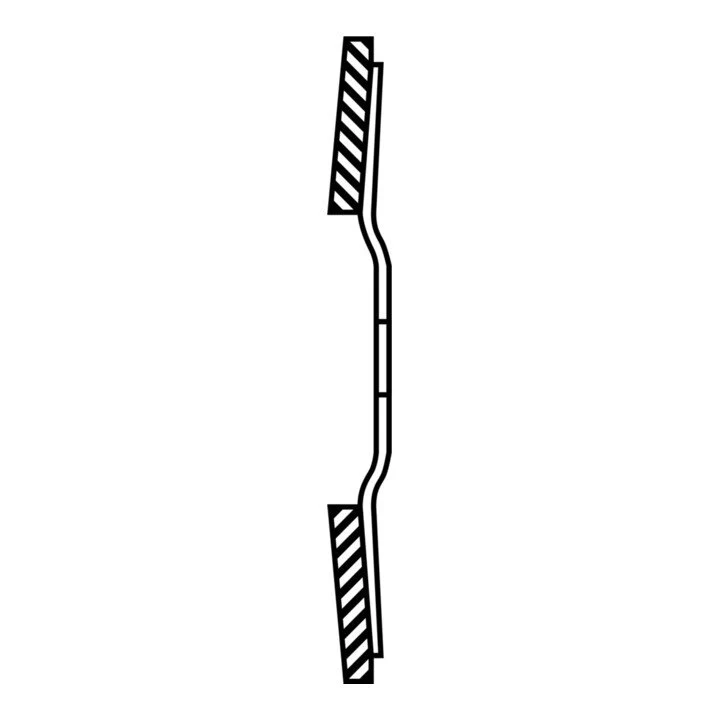 PFERD tarcza listkowa POLIFAN -COOL SG INOX+ALU Ø 125 mm ziarnistość 80 stożkowa ( 4000842357 )