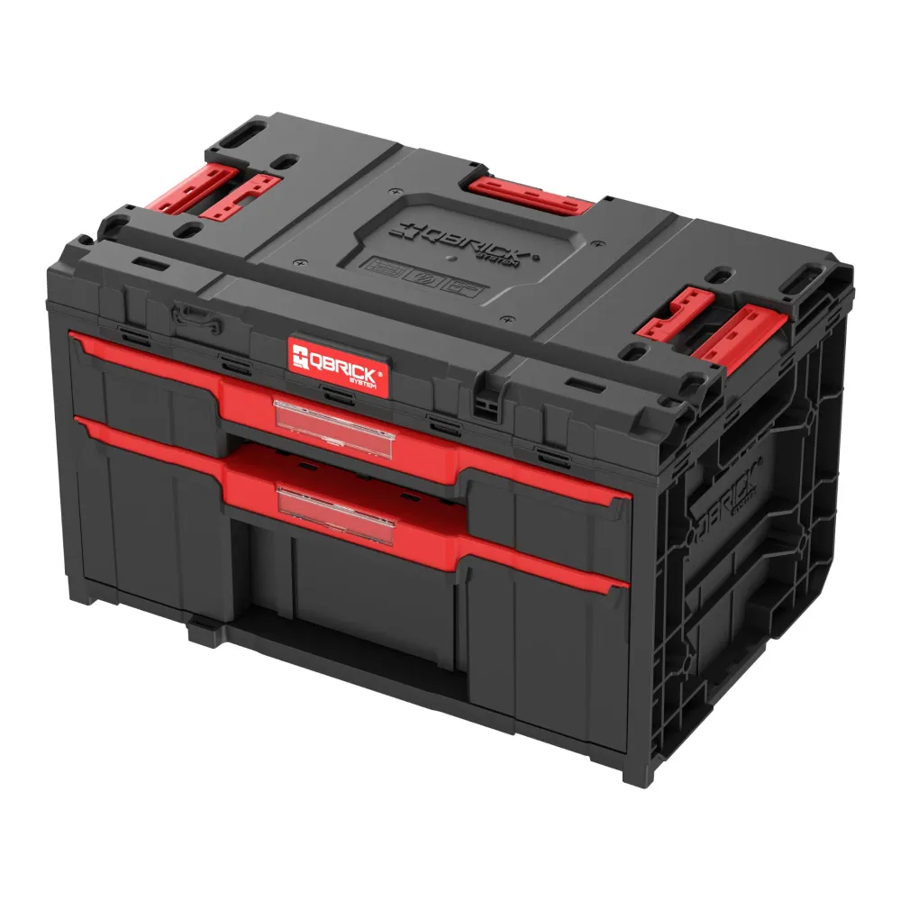 Qbrick System ONE Drawer 2 Plus Toolbox 2.0 modułowa skrzynka narzędziowa 587 x 380 x 340 mm 9 l 20 l