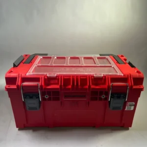 Qbrick System PRIME Toolbox 250 Expert RED ULTRA HD Custom z organizerem z możliwością sztaplowania 535 x 327 x 277 mm 26...