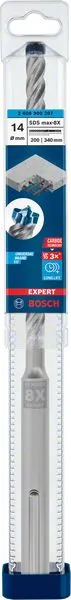 Wiertarka udarowa BOSCH Expert SDS max-8X Ø 14 mm długość robocza 200 mm 340 mm ( 4000909891 )