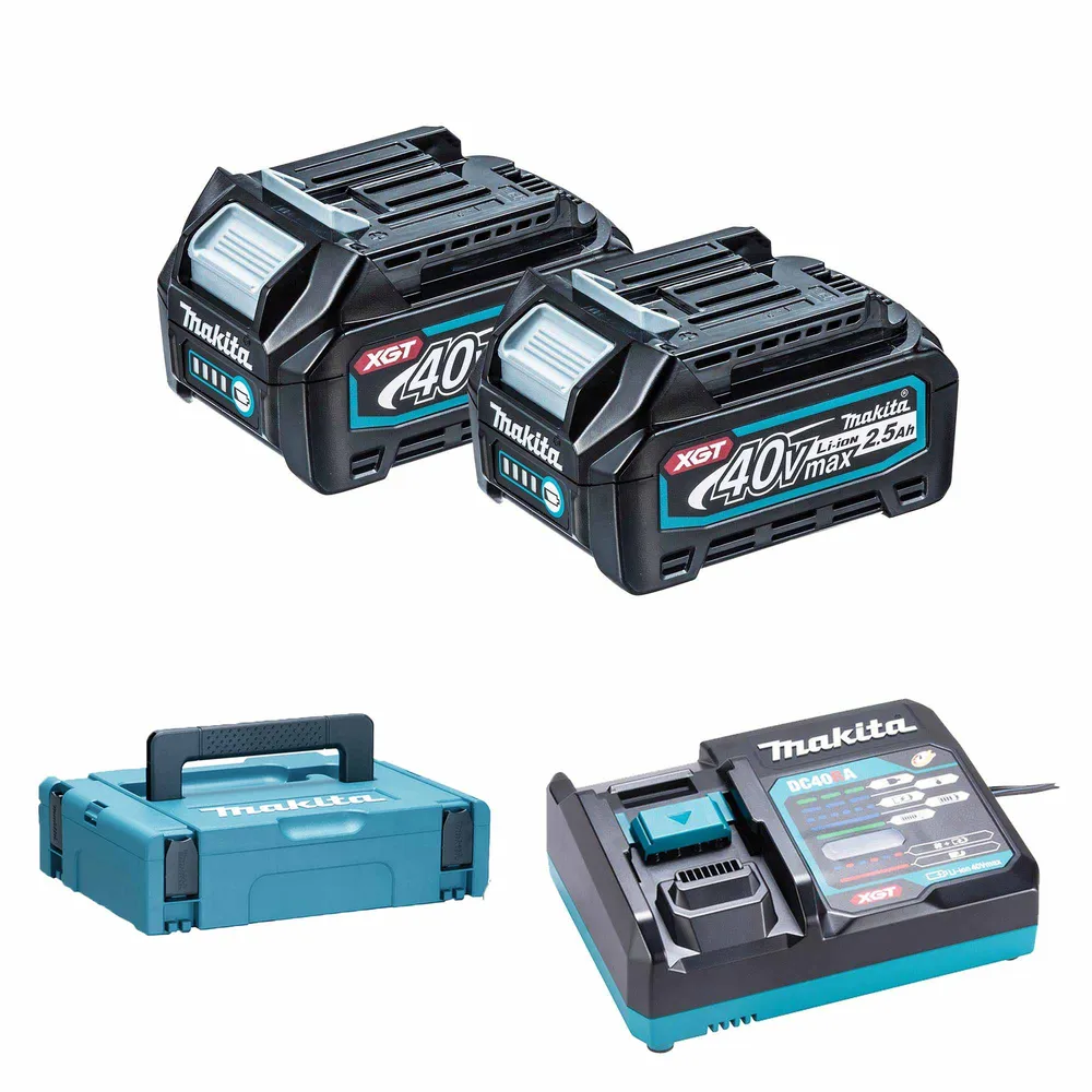 Zestaw energetyczny Makita XGT 191J81-6 40V 2,5Ah