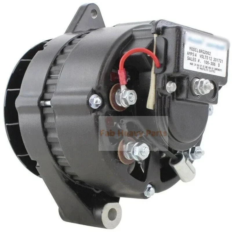Alternator 12V 51A 110256 110-293 8MR2036K Pasuje do silnika Mercruiser - Model morski 340 MIE z Borg Warner MK4 GM 7.4L -...