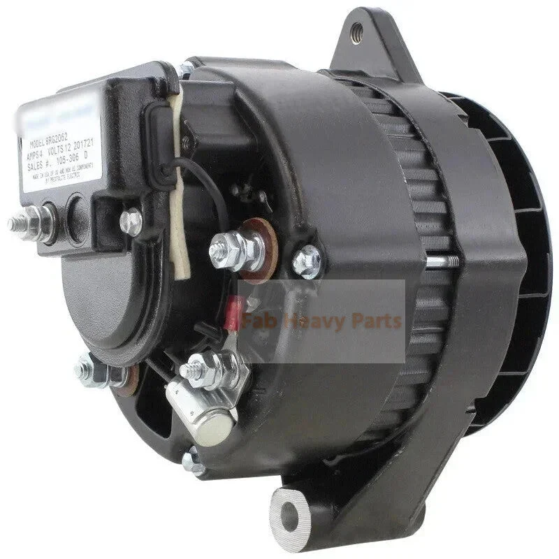 Alternator 12V 51A 110256 110-293 8MR2036K Pasuje do silnika Mercruiser - Model morski 340 MIE z Borg Warner MK4 GM 7.4L -...