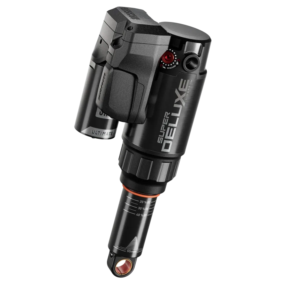 Amortyzator ROCKSHOX SUPER DELUXE ULTIMATE FLIGHT ATTENDANT RC3 HBO LINEAR XL D1 Trunnion do Trek Fuel EX 2023+