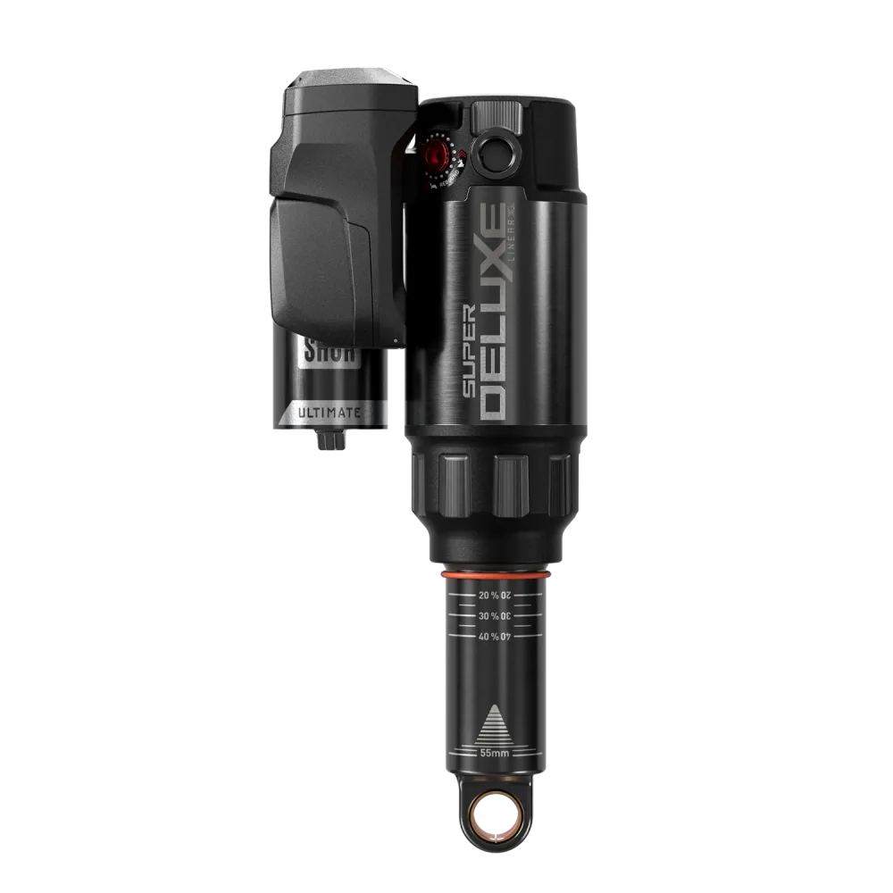 Amortyzator ROCKSHOX SUPER DELUXE ULTIMATE FLIGHT ATTENDANT RC3 HBO LINEAR XL D1 Trunnion do Trek Fuel EX 2023+