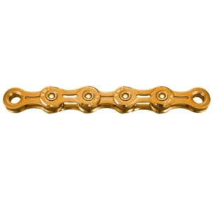 Łńcuch 11V KMC X11EL Ti-N Gold Waxed Chain