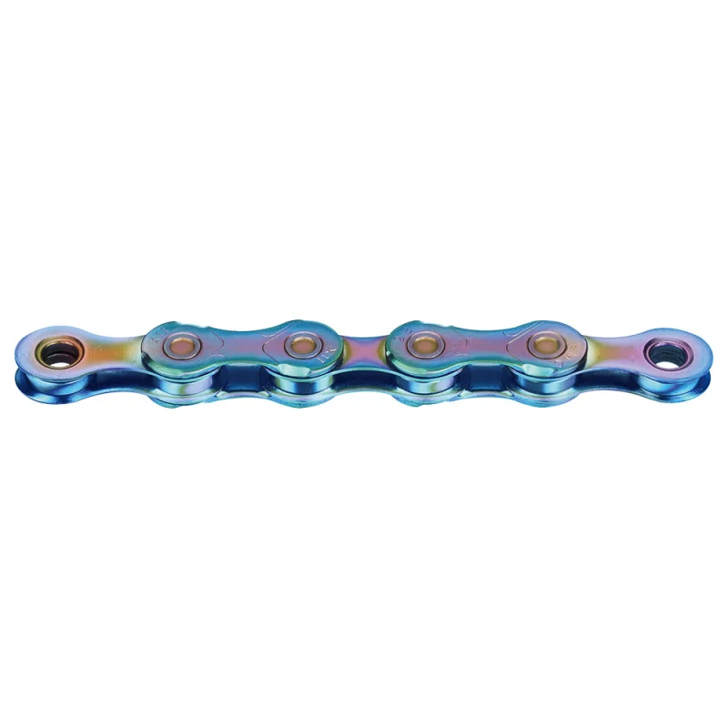 Łńcuch KMC X11 11 Speed Aurora Blue Waxed