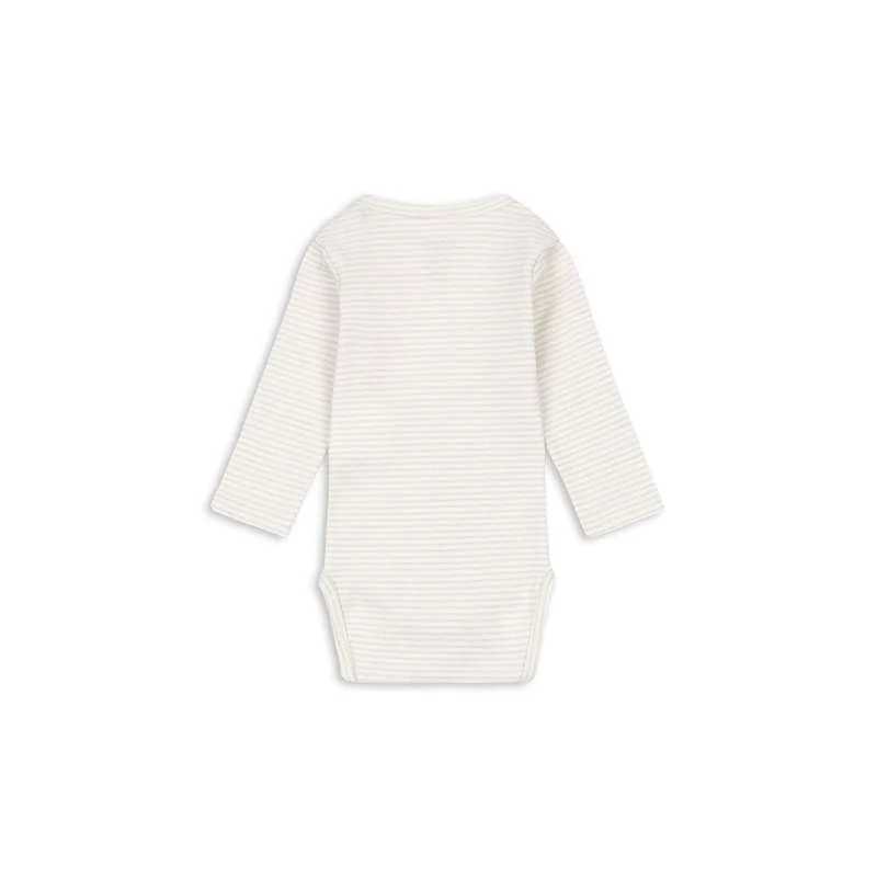Fanga Fontana Fio Body - Langærmet - Stripe - OCS - Tea Stripe Gray Dawn 3m