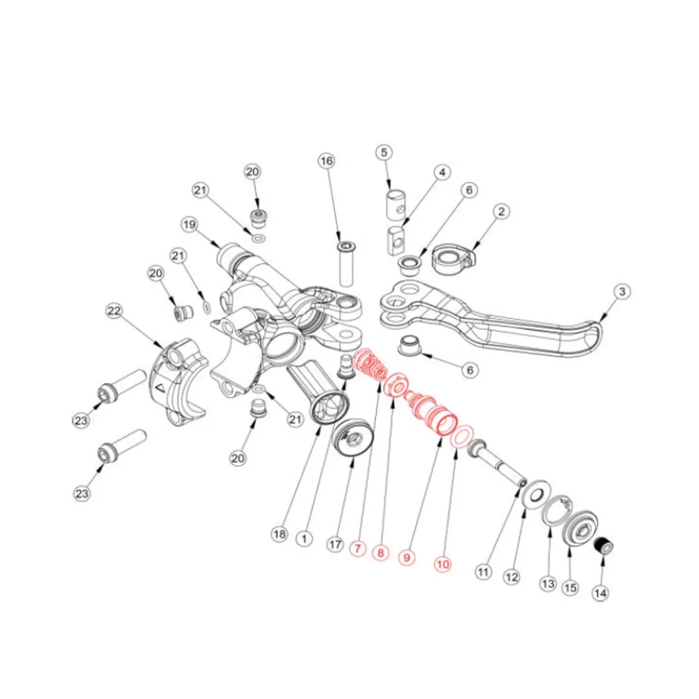 FORMULA CURA Master Cylinder Piston Kit #FD40273-20